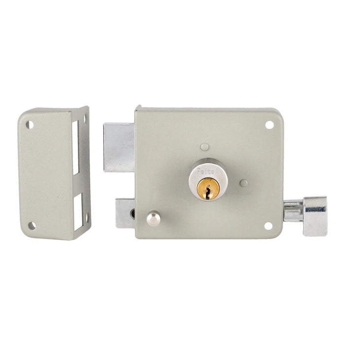 Cerradura de Sobreponer 715 Llave Llave Normal Izquierda Feiteli