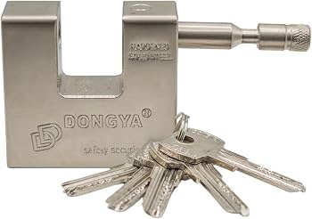 Candado Dongya 74mm Llave de Punto