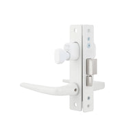 Cerradura Slim Abatible 549 Perfil de Aluminio Color Blanco