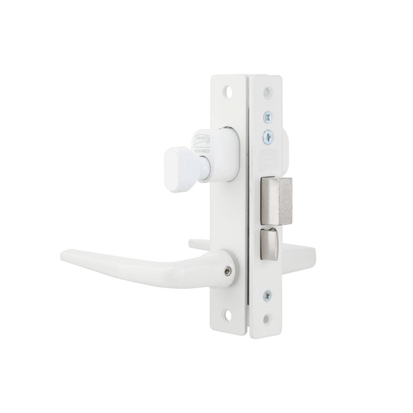 Cerradura Slim Abatible 549 Perfil de Aluminio Color Blanco