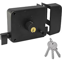 Cerradura MG 715 Instafacil Negra Derecha