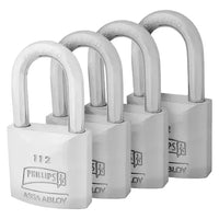 Juego de 4 Candados Phillips 112
