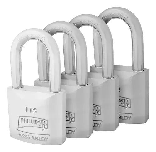 Juego de 4 Candados Phillips 112