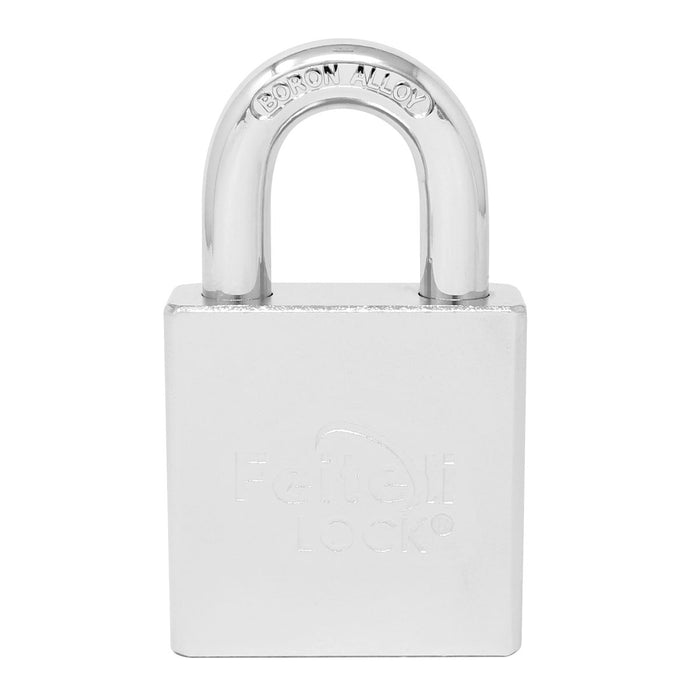 Candado Feiteli Alta Seguridad 57 mm Gancho Corto Llave Tubular