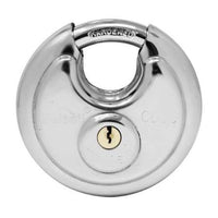 Candado de Disco Feiteli Llave Normal Acero Inoxidable 90 mm
