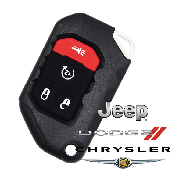Llave Abatible Prox Jeep Wrangler