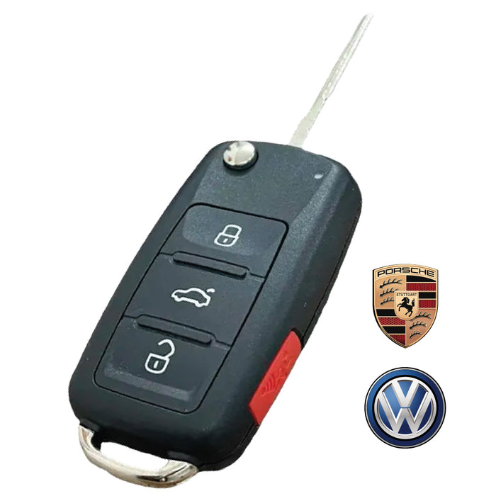 Llave Control VW F-T 1999-2001  Chip Tp08