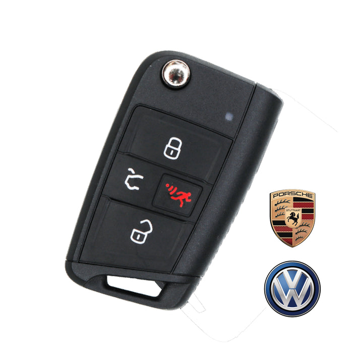 Llave Control Abatible VW MQB2 Prox chip 88 NBGFS12A01