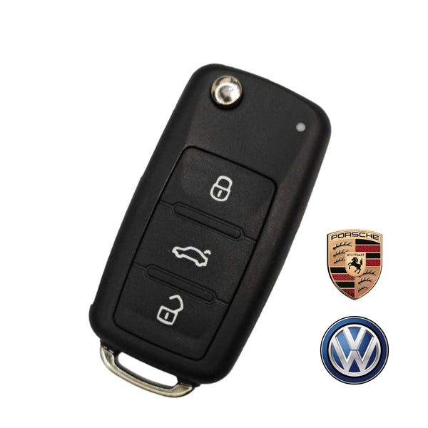 Llave Control Abatible VW Gol Brasil chip 48 7E0 837 202